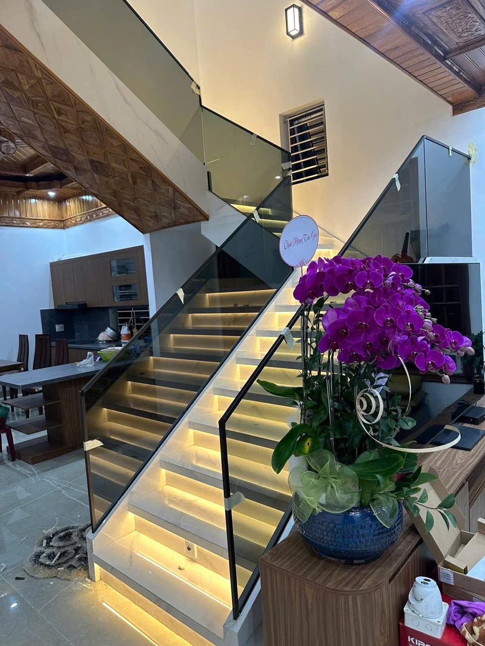 Khảo sát tư vấn thi công lắp đặt đèn led cầu thang thông minh tại Đồng Nai